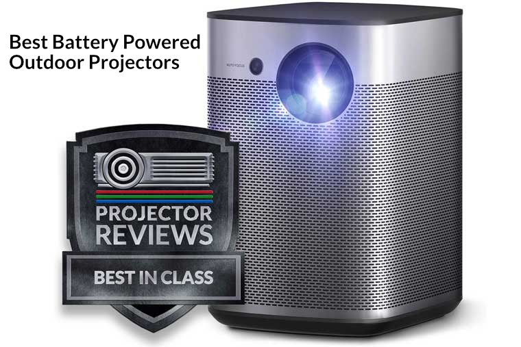 Best Battery Powered Outdoor Projectors - Projector Reviews Image