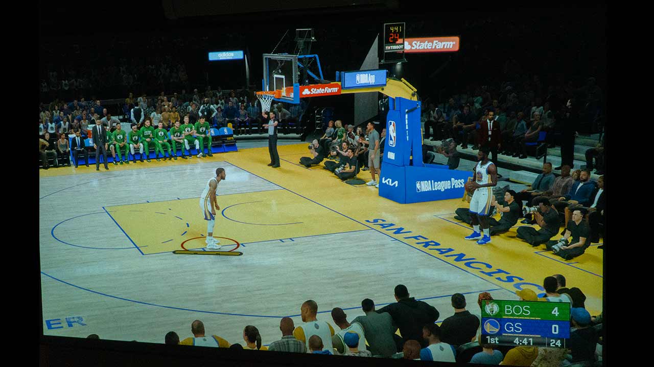 ViewSonic_X24K_Game - Projector Reviews - Image