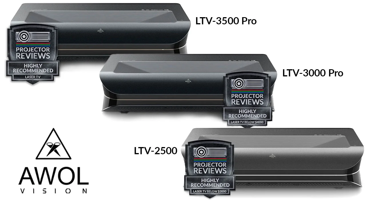 AWOL-LTV-series-awards - Projector Reviews - Images