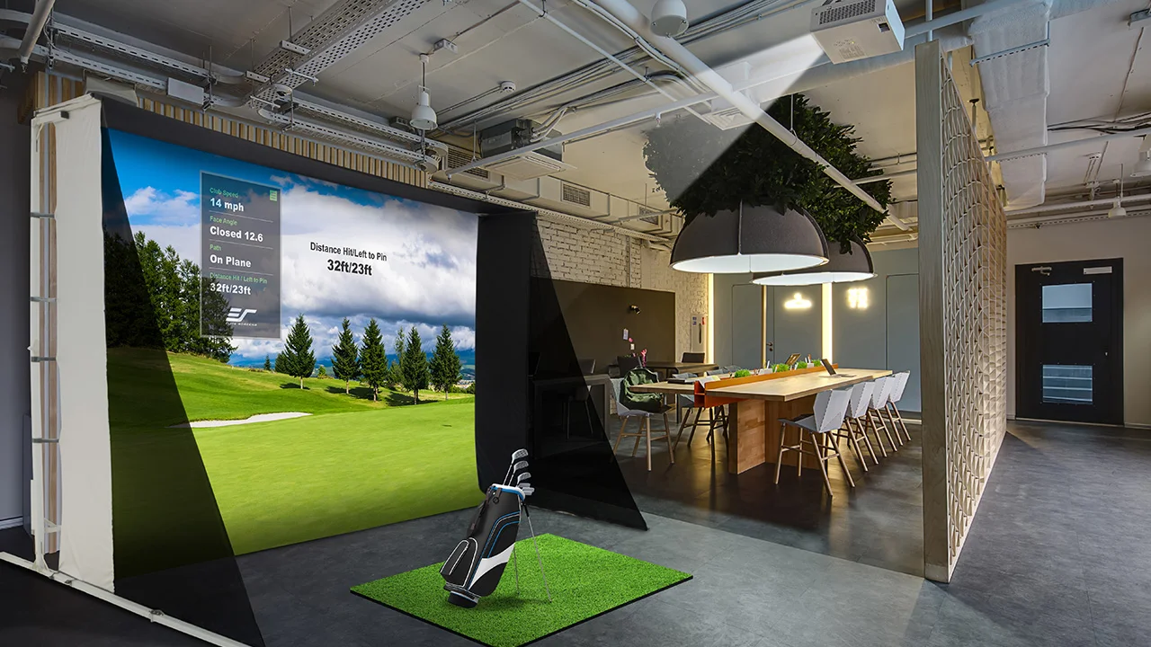 Elite Screens GolfSim Projector - Projector Reviews - Image