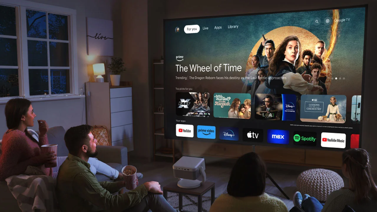 Epson-EF22-Google-TV - Projector Reviews Images