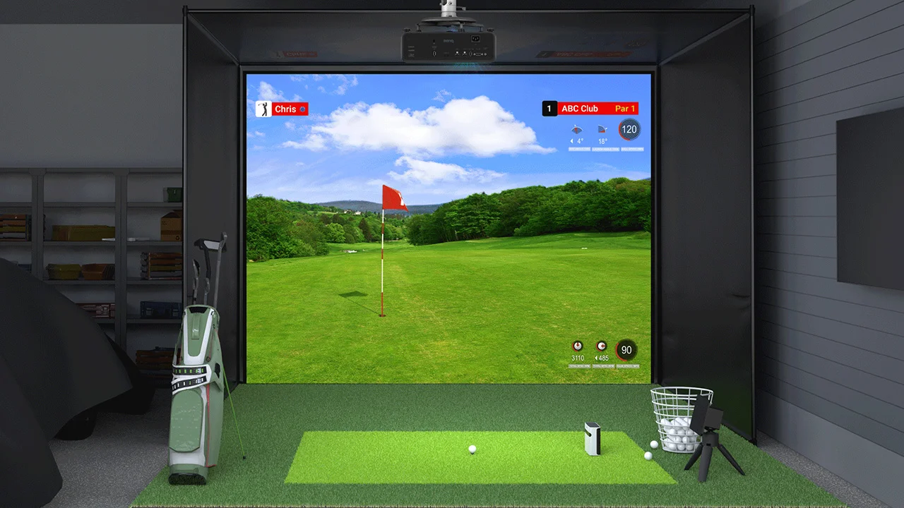 Elite Screens GolfSim Projector - Projector Reviews - Image