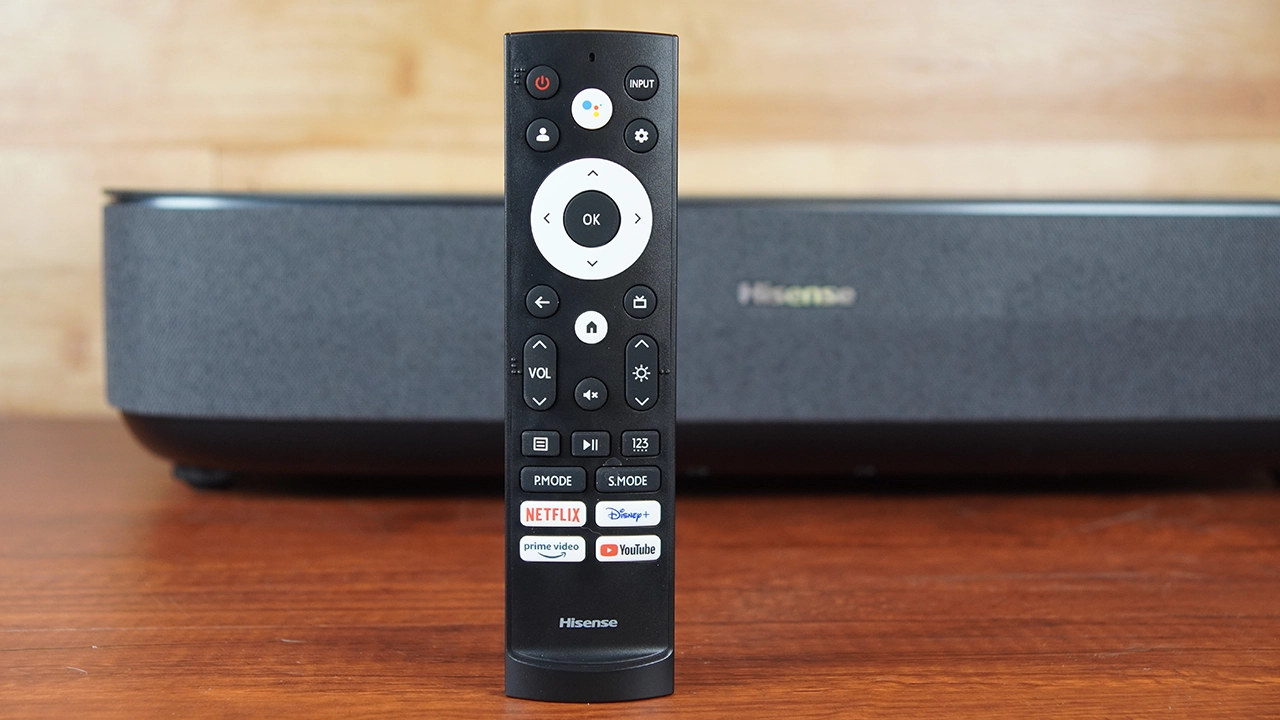 Hisense_PL1_PJBProdShot_Remote#1 - Projector Reviews - Image