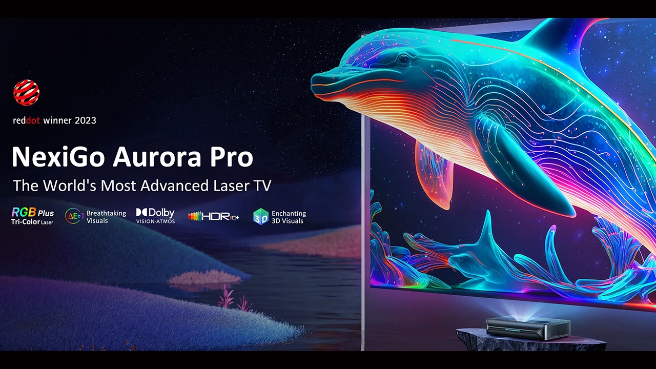 NexiGo Aurora Pro Award Banner- Projector Reviews - Images