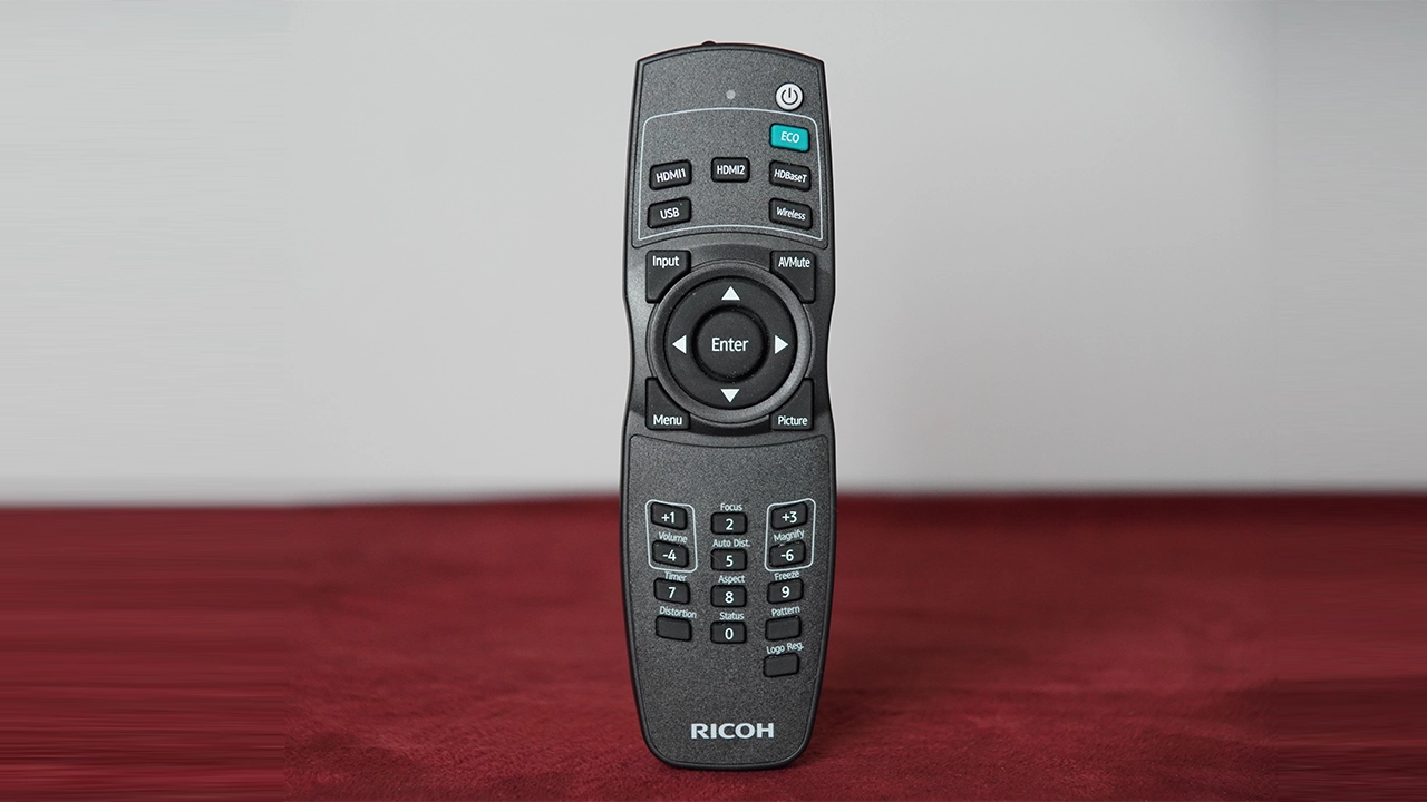 Ricoh UHL3660 Remote - Projector Reviews - Images