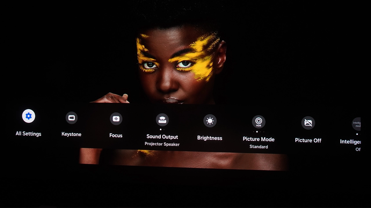 Samsung LPU9D Menus - Projector Reviews - Images